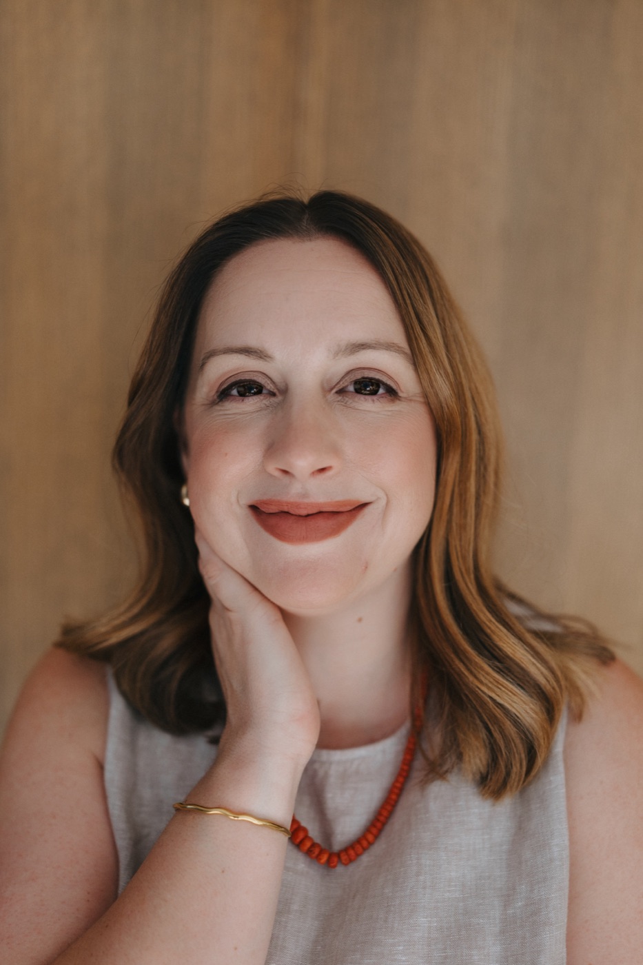 Portrait of Richelle Safe, founder of Coral Coaching